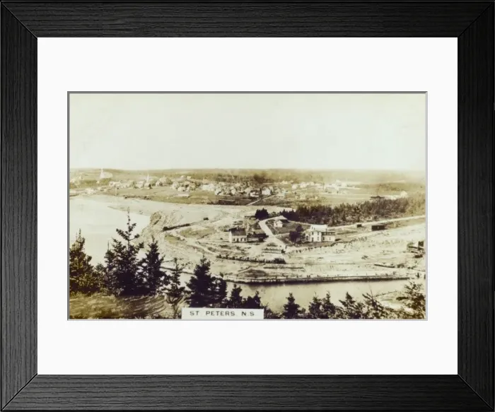 Framed Print : St. Peters, Nova Scotia, Canada Framed Print : St. Peters, Nova Scotia, Canada