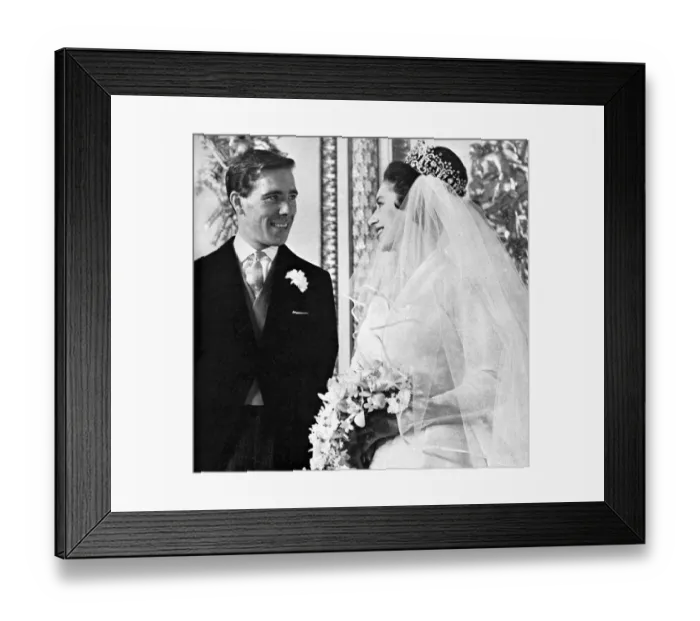Framed Print : Wedding of Princess Margaret and Anthony Armstrong-Jones Framed Print : Wedding of Princess Margaret and Anthony Armstrong-Jones