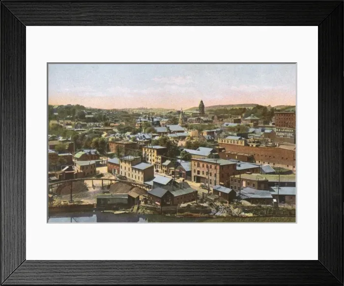 Framed Print : Easton, Pennsylvania, USA Framed Print : Easton, Pennsylvania, USA