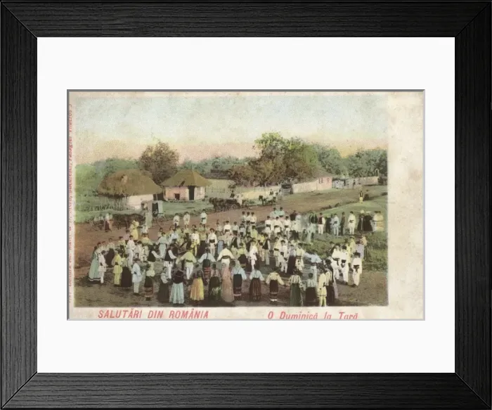 Framed Print : Romania - Country dancing Framed Print : Romania - Country dancing