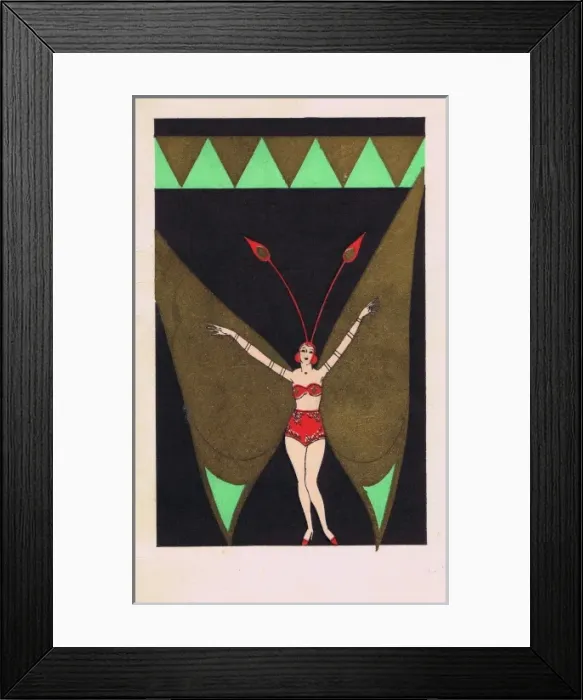 Framed Print : Programme for cabaret at Frascatis restaurant Framed Print : Programme for cabaret at Frascatis restaurant