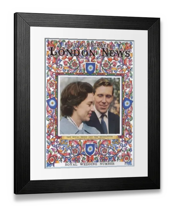 Framed Print : Illustrated London News Royal Wedding Number 1960 Framed Print : Illustrated London News Royal Wedding Number 1960
