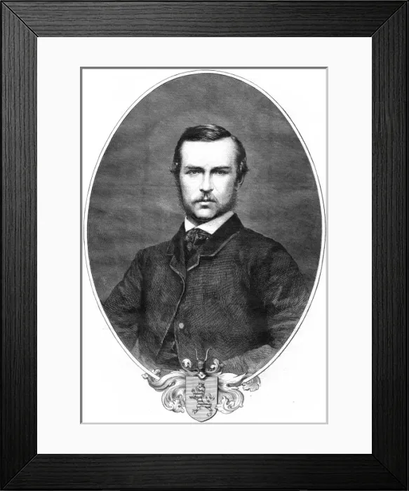 Framed Print : Prince Louis of Hesse-Darmstadt Framed Print : Prince Louis of Hesse-Darmstadt