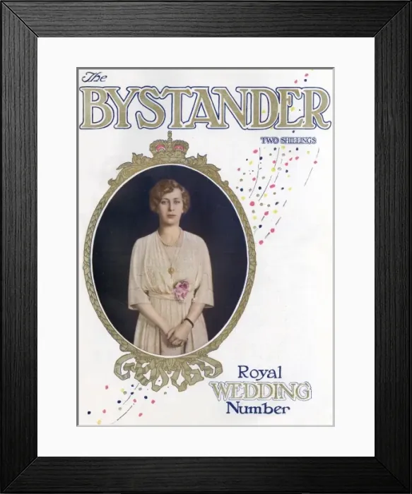 Framed Print : The Bystander Princess Mary Royal Wedding Number Framed Print : The Bystander Princess Mary Royal Wedding Number