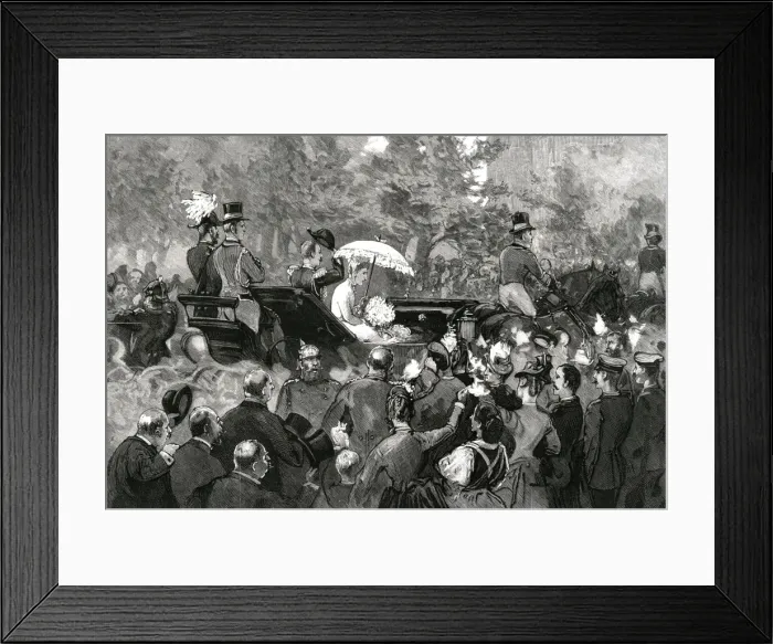 Framed Print : Royal Wedding in Berlin Framed Print : Royal Wedding in Berlin