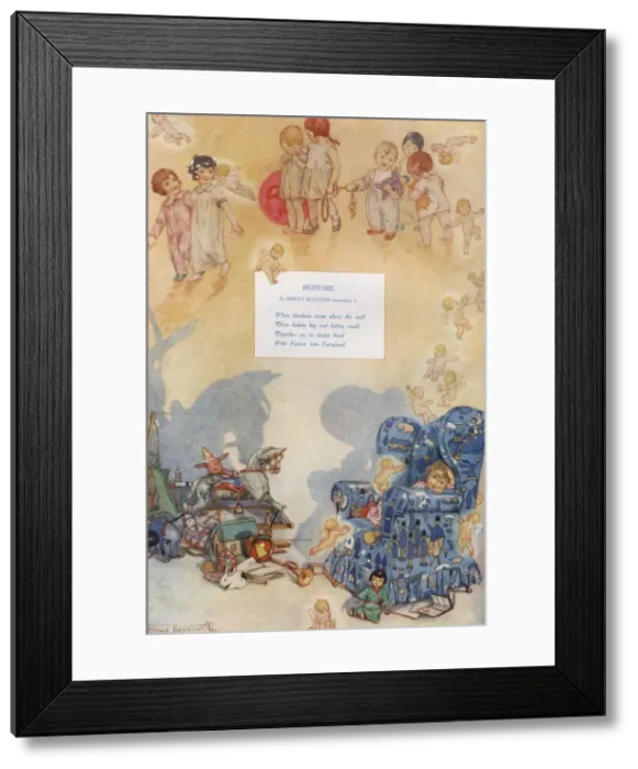 Framed Print : Bedtime by Molly Benatar Framed Print : Bedtime by Molly Benatar
