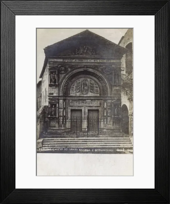 Framed Print : Church of Saints Andrew and Bernard, Perugia Framed Print : Church of Saints Andrew and Bernard, Perugia
