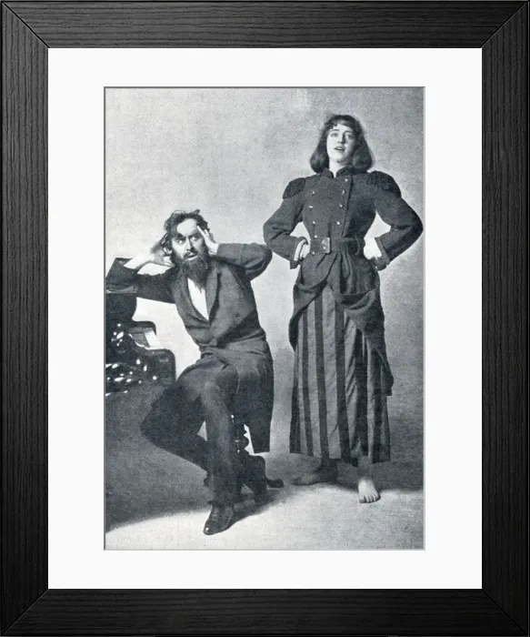 Framed Print : Trilby on the English stage Framed Print : Trilby on the English stage