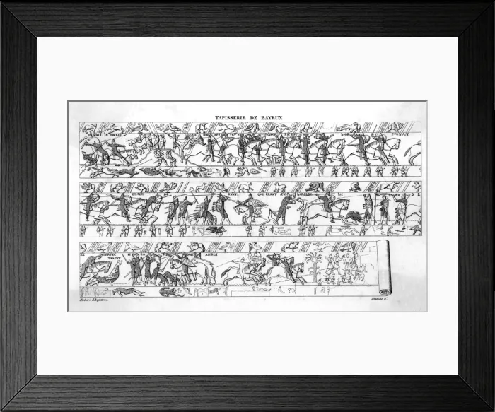 Framed Print : Bayeux Tapestry (8 of 8) Framed Print : Bayeux Tapestry (8 of 8)