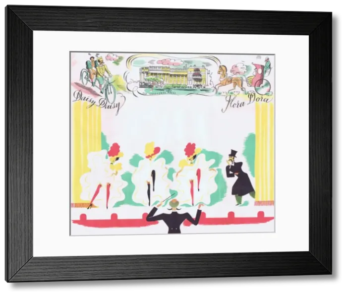 Framed Print : Programme for Grandfather Follies at the Grosvenor Framed Print : Programme for Grandfather Follies at the Grosvenor