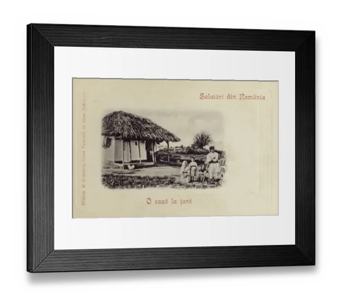 Framed Print : Romanian country types Framed Print : Romanian country types