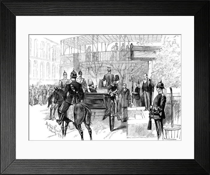 Framed Print : Royal wedding: Princess Victoria Melita & Prince Ernst Ludwig