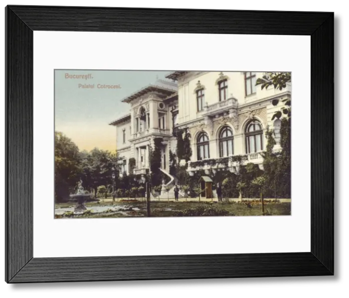 Framed Print : Romania - Bucharest - Cotroceni Palace Framed Print : Romania - Bucharest - Cotroceni Palace