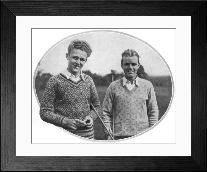 Framed Print : Charles and Robert Sweeny Framed Print : Charles and Robert Sweeny