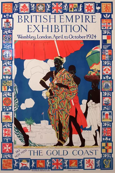 Poster advertising the British Empire Exhibition