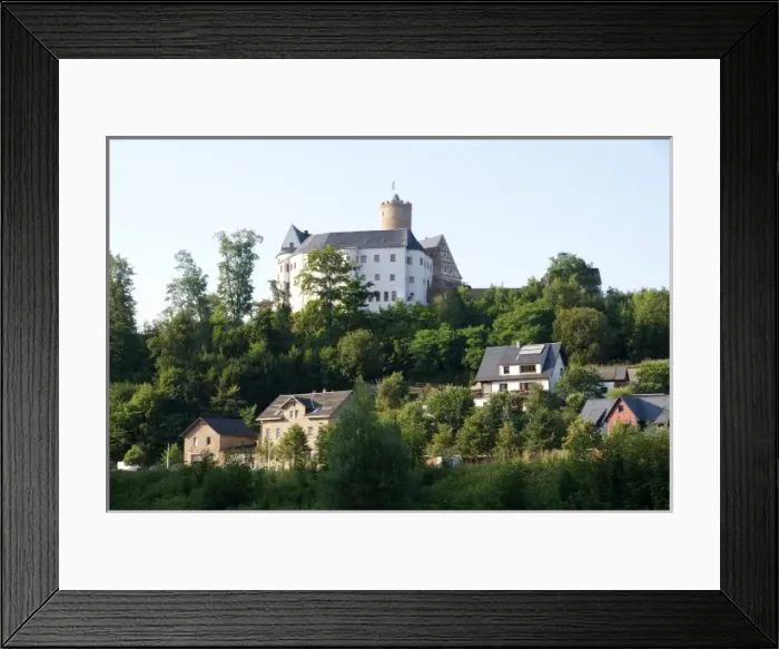 Framed Print : Scharfenstein Castle, Saxony, Germany Framed Print : Scharfenstein Castle, Saxony, Germany