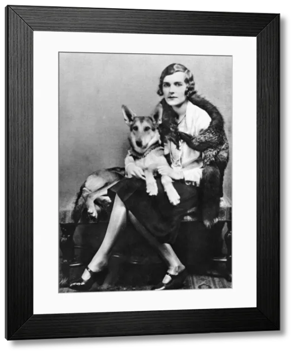 Framed Print : Lady Louis Mountbatten Framed Print : Lady Louis Mountbatten
