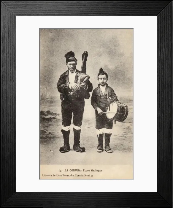 Framed Print : Musicians from A Coruna, Spain Framed Print : Musicians from A Coruna, Spain