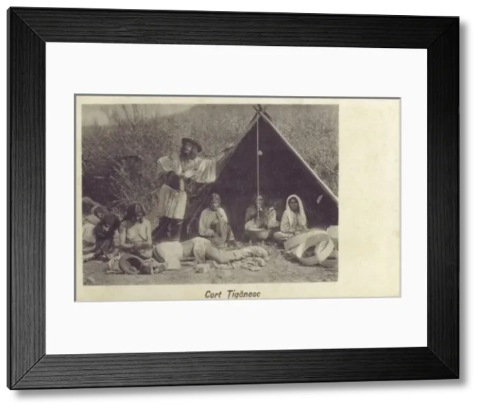 Framed Print : Gypsies, Romania Framed Print : Gypsies, Romania