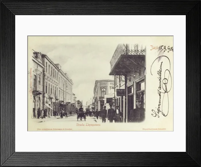 Framed Print : Romania - Iasi - Lapusneanu Street Framed Print : Romania - Iasi - Lapusneanu Street
