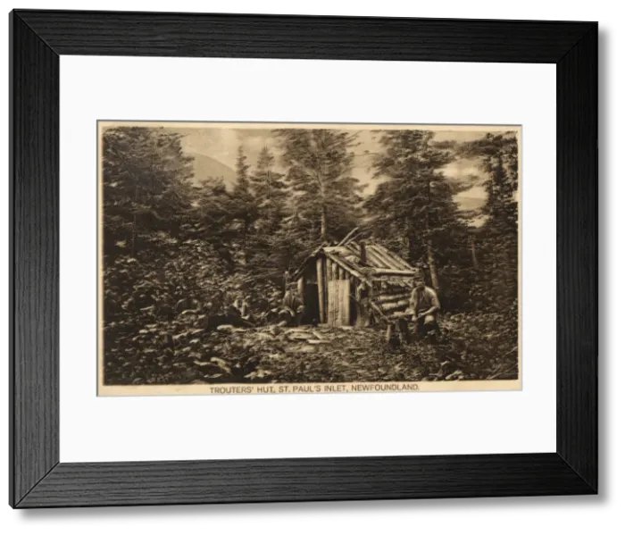 Framed Print : Trouters Hut, St. Pauls Inlet, Newfoundland Framed Print : Trouters Hut, St. Pauls Inlet, Newfoundland