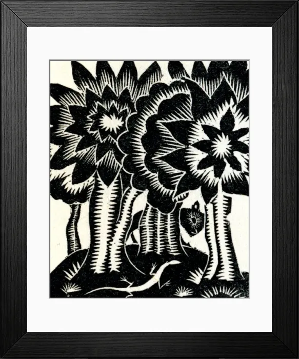 Framed Print : A deer peeps out from behind a clump of trees Framed Print : A deer peeps out from behind a clump of trees