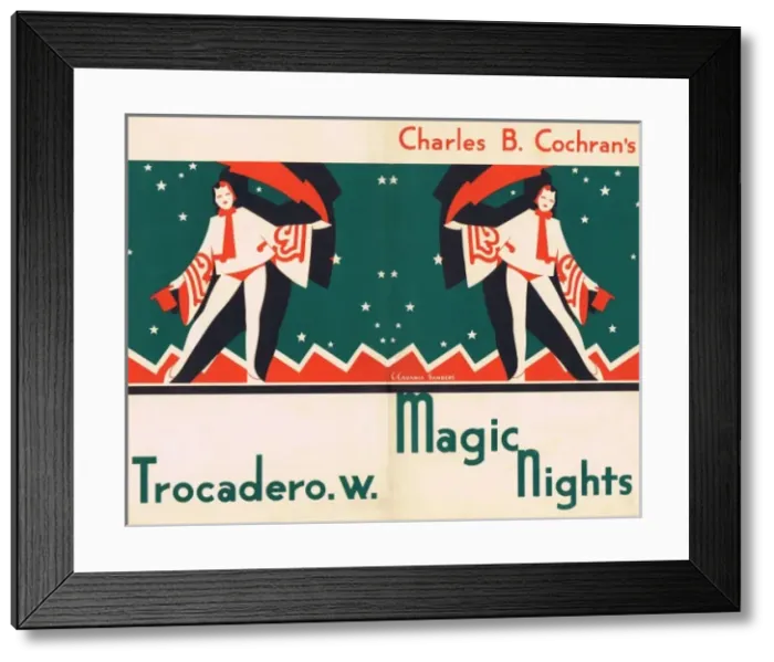 Framed Print : Programme for Magic Nights at the Trocadero Framed Print : Programme for Magic Nights at the Trocadero
