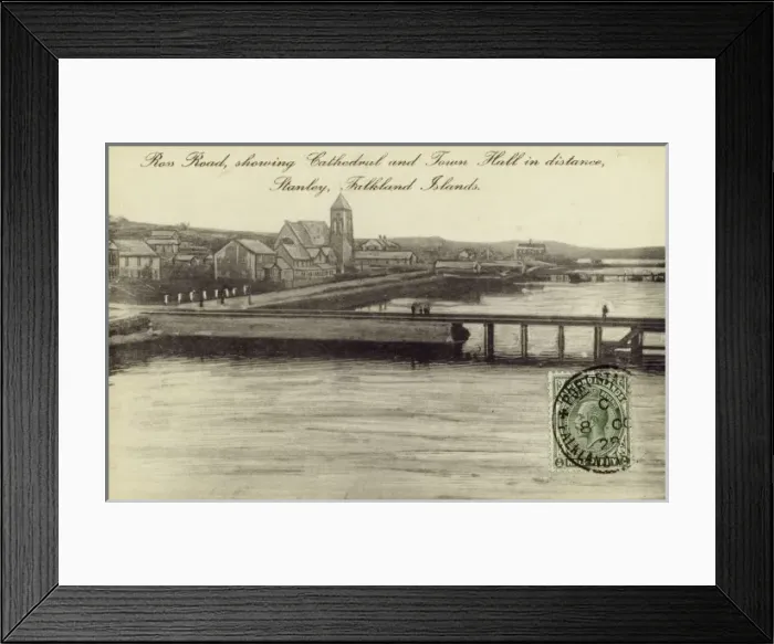 Framed Print : Port Stanley - Falkland Islands Framed Print : Port Stanley - Falkland Islands