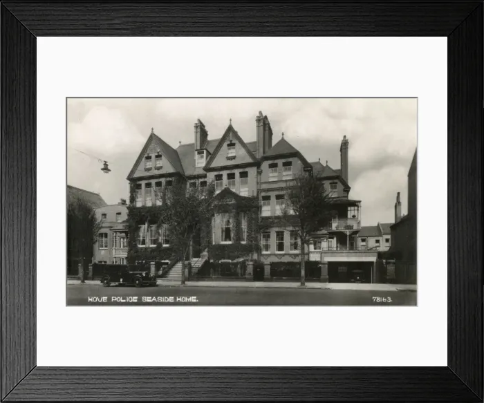 Framed Print : Convalescent Police Seaside Home, Hove, East Sussex Framed Print : Convalescent Police Seaside Home, Hove, East Sussex