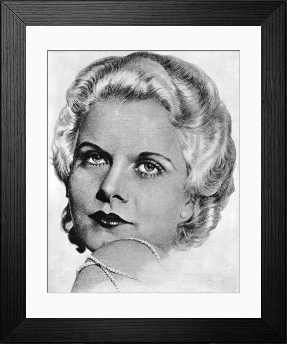 Framed Print : Jean Harlow Framed Print : Jean Harlow