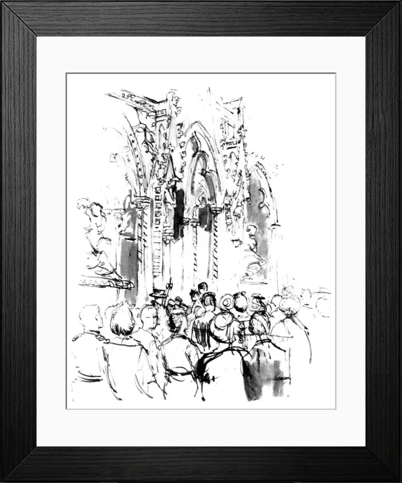 Framed Print : Wedding of Princess Margaret Framed Print : Wedding of Princess Margaret
