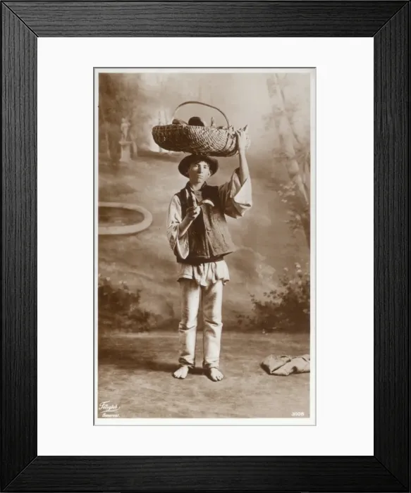 Framed Print : Romania - Bakers Assistant Framed Print : Romania - Bakers Assistant