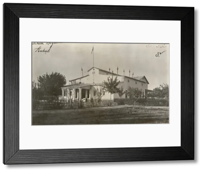 Framed Print : Turkish Legation in Kabul, Afghanistan Framed Print : Turkish Legation in Kabul, Afghanistan