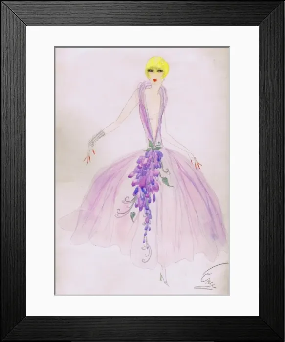 Framed Print : Costume design by Dolly Tree Framed Print : Costume design by Dolly Tree