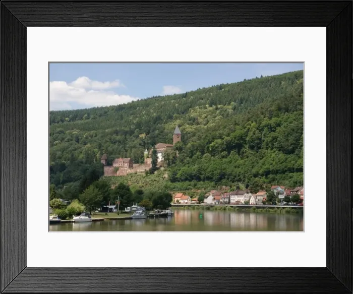 Framed Print : Zwingenberg Castle, Zwingenberg, Hesse, Germany Framed Print : Zwingenberg Castle, Zwingenberg, Hesse, Germany