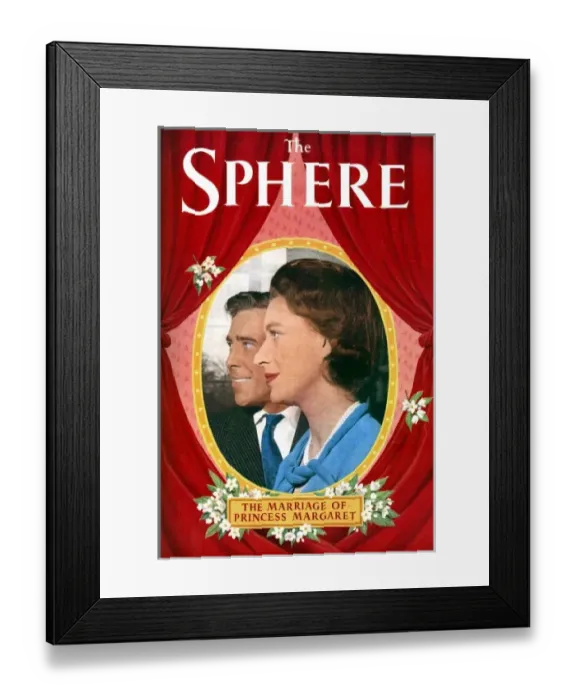 Framed Print : The Sphere, Royal Wedding Number 1960 Framed Print : The Sphere, Royal Wedding Number 1960