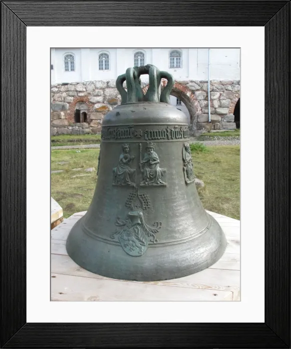 Framed Print : Giant Bell - Solovetsky Monastery Framed Print : Giant Bell - Solovetsky Monastery