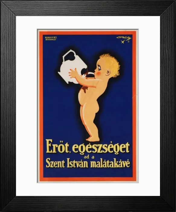Framed Print : Poster advertising drinking chocolate Framed Print : Poster advertising drinking chocolate