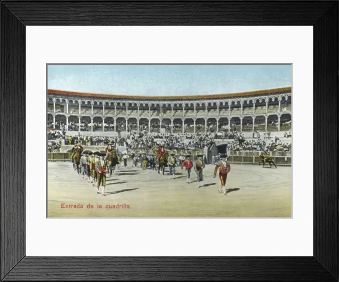 Framed Print : Spanish Bullfighting Series (2 / 12) Framed Print : Spanish Bullfighting Series (2 / 12)
