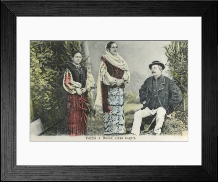 Framed Print : Romania - Rich folk of Rucar Framed Print : Romania - Rich folk of Rucar