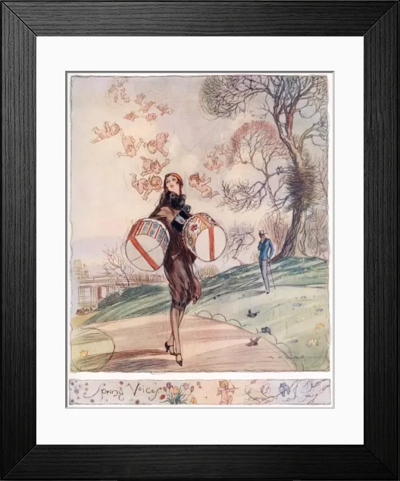 Framed Print : Spring Voices - A K Macdonald Framed Print : Spring Voices - A K Macdonald