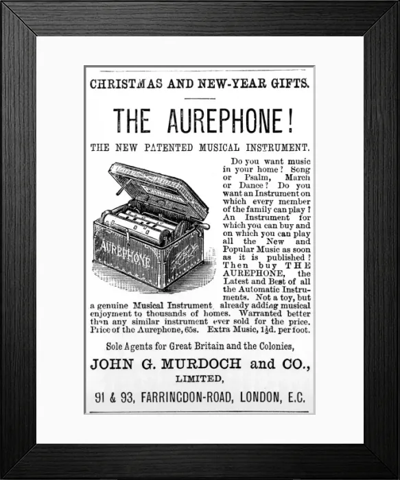 Framed Print : Musical box Framed Print : Musical box