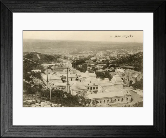 Framed Print : Russia - Pyatigorsk - Five Mountains Framed Print : Russia - Pyatigorsk - Five Mountains