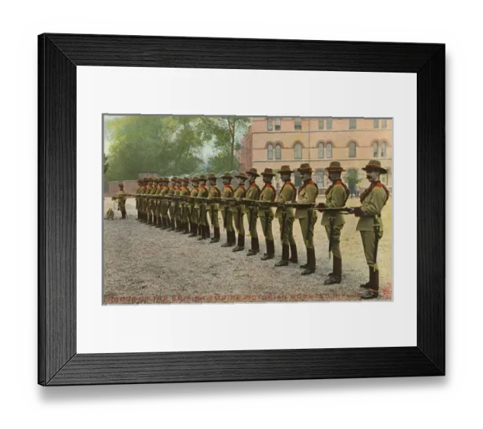 Framed Print : Australia - Victorian Mounted Rifles Framed Print : Australia - Victorian Mounted Rifles