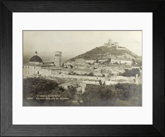 Framed Print : Assisi - Umbria - Panorama Framed Print : Assisi - Umbria - Panorama