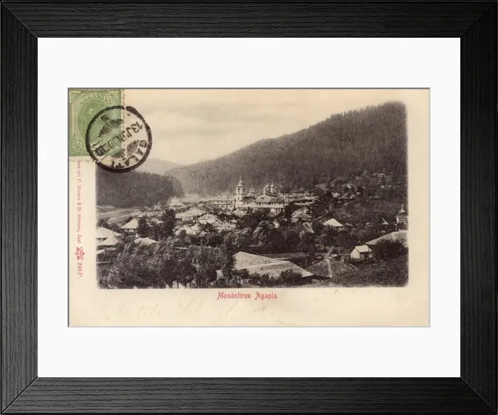 Framed Print : Romania - Agapia Monastery Framed Print : Romania - Agapia Monastery