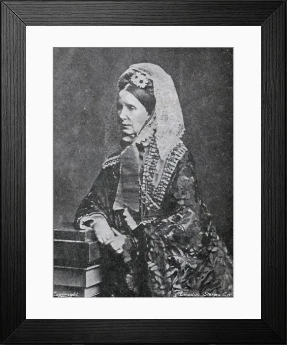 Framed Print : Baroness Burdett-Coutts Framed Print : Baroness Burdett-Coutts
