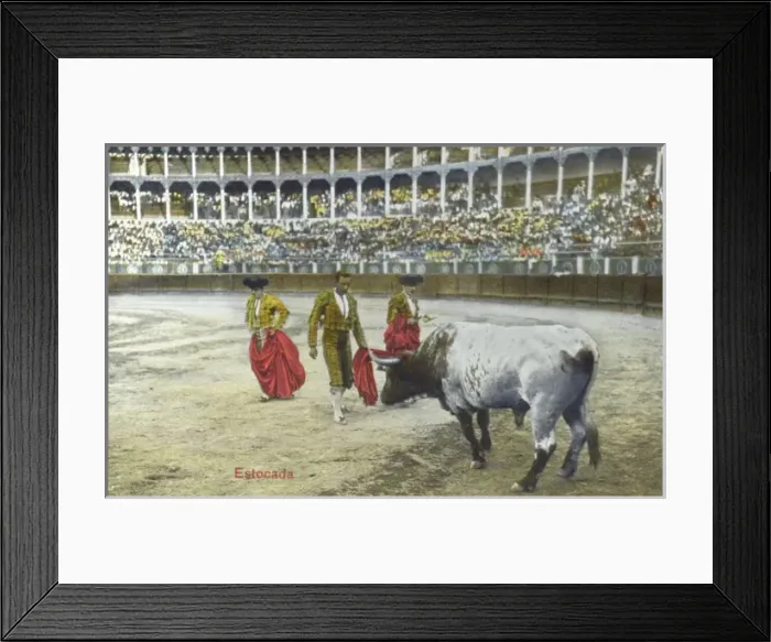 Framed Print : Spanish Bullfighting Series (9 / 12) Framed Print : Spanish Bullfighting Series (9 / 12)