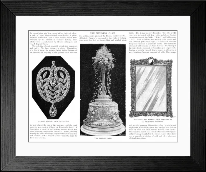 Framed Print : Royal wedding: Princess Victoria Melita & Prince Ernst Ludwig Framed Print : Royal wedding: Princess Victoria Melita & Prince Ernst Ludwig