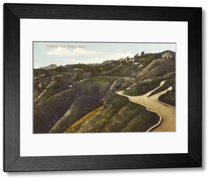 Framed Print : Chakrata, India - Viewed from the Kallana Neck Framed Print : Chakrata, India - Viewed from the Kallana Neck